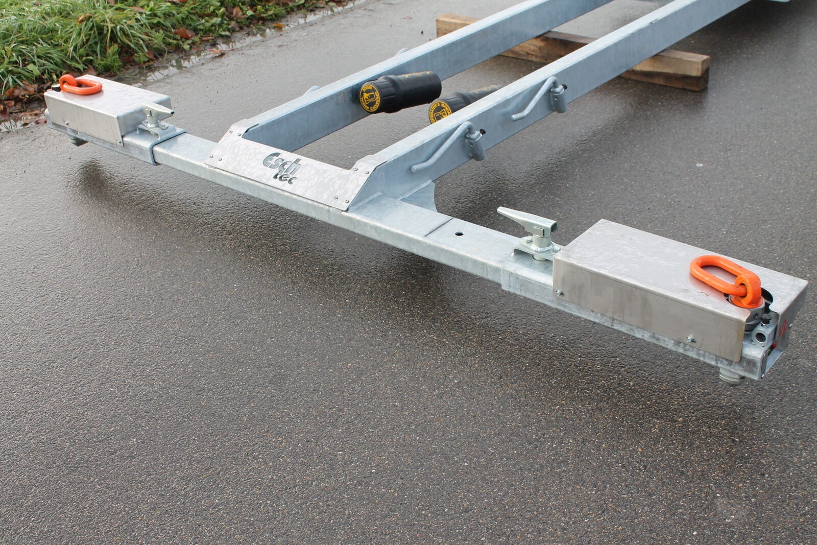 Verbreiterung für Überbreite Container